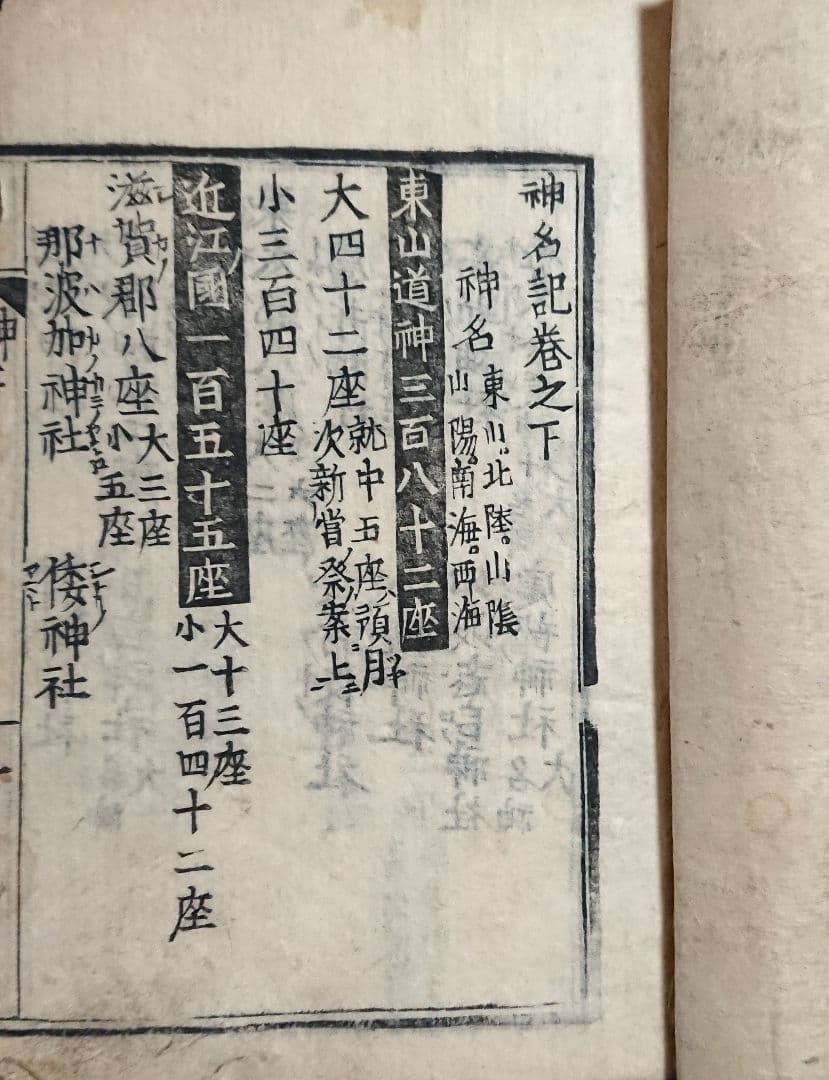 文亀3年『神祇神名記 上下』延喜式 式内社 吉田神道 国学 神道書 和本 古文書