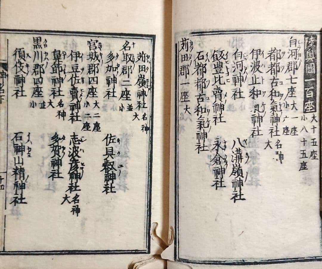 文亀3年『神祇神名記 上下』延喜式 式内社 吉田神道 国学 神道書 和本 古文書