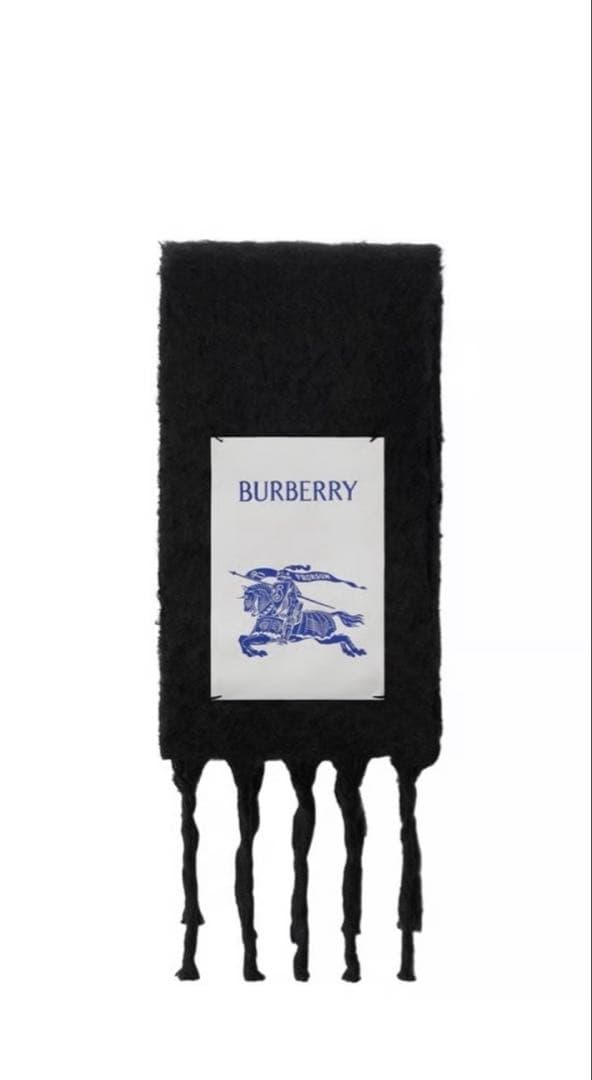 BURBERRYマフラー フリンジ