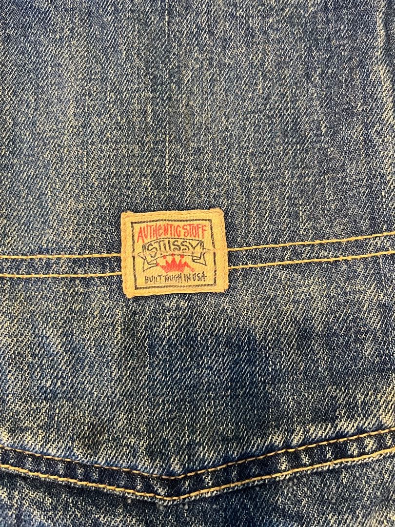 Stussy レッドラインデニム Gジャン