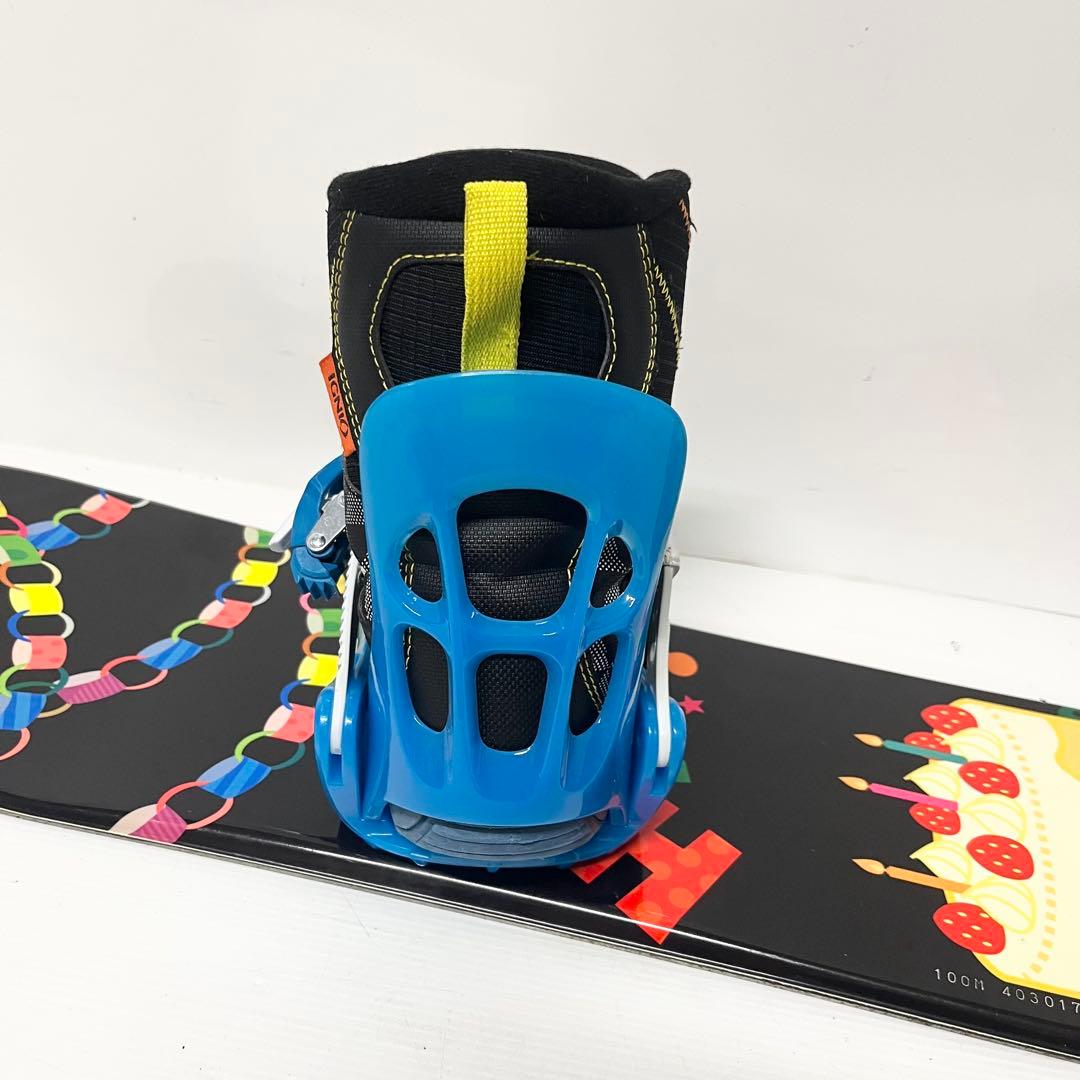 キッズ スノーボードセット 100cm 20cm 子供用　スノボ　美品　バイン