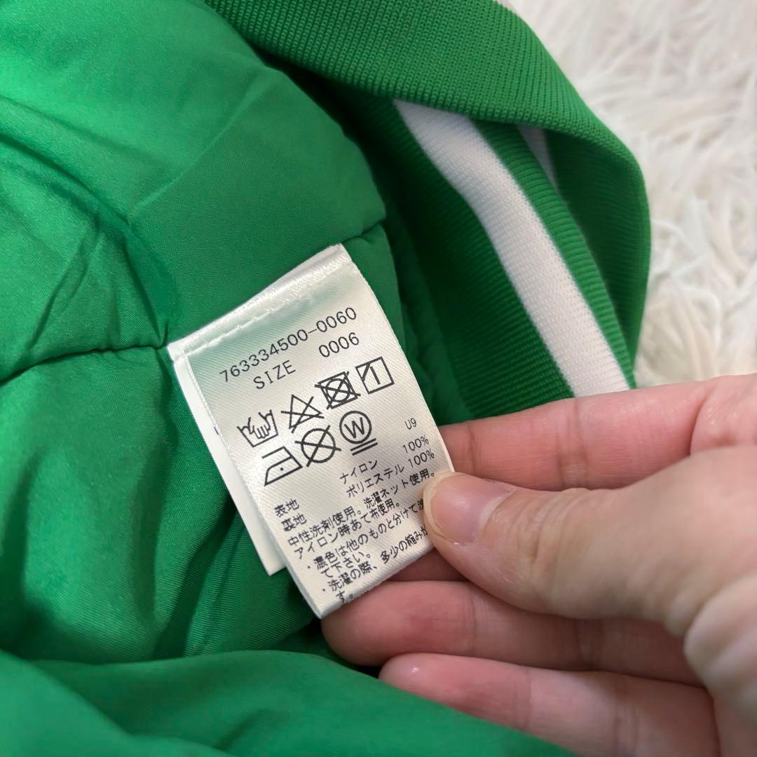 DEVEREUX GOLF ブルゾン グリーン スタジャン 中綿