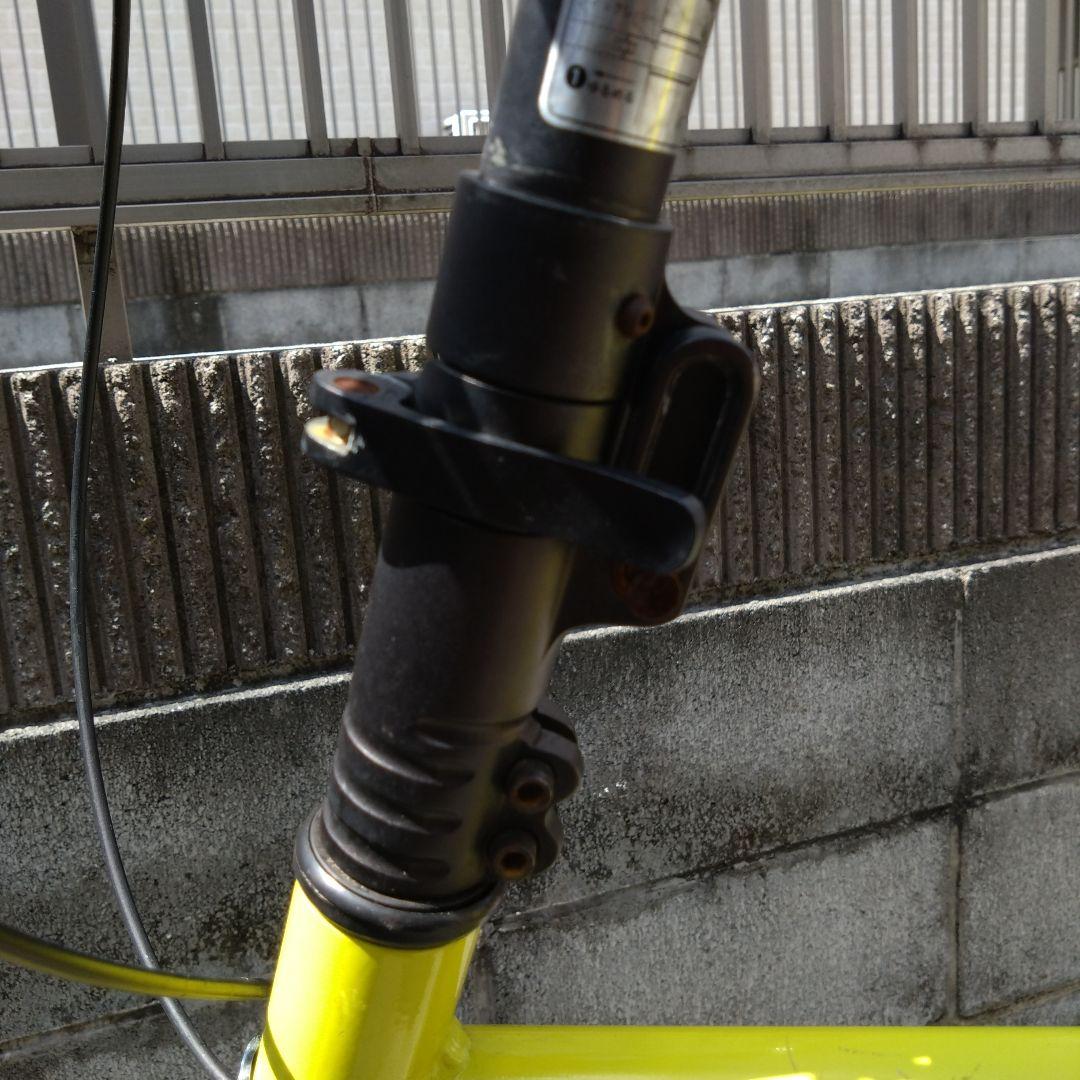町田市引取限定　CYLVA 折りたたみ自転車 イエロー