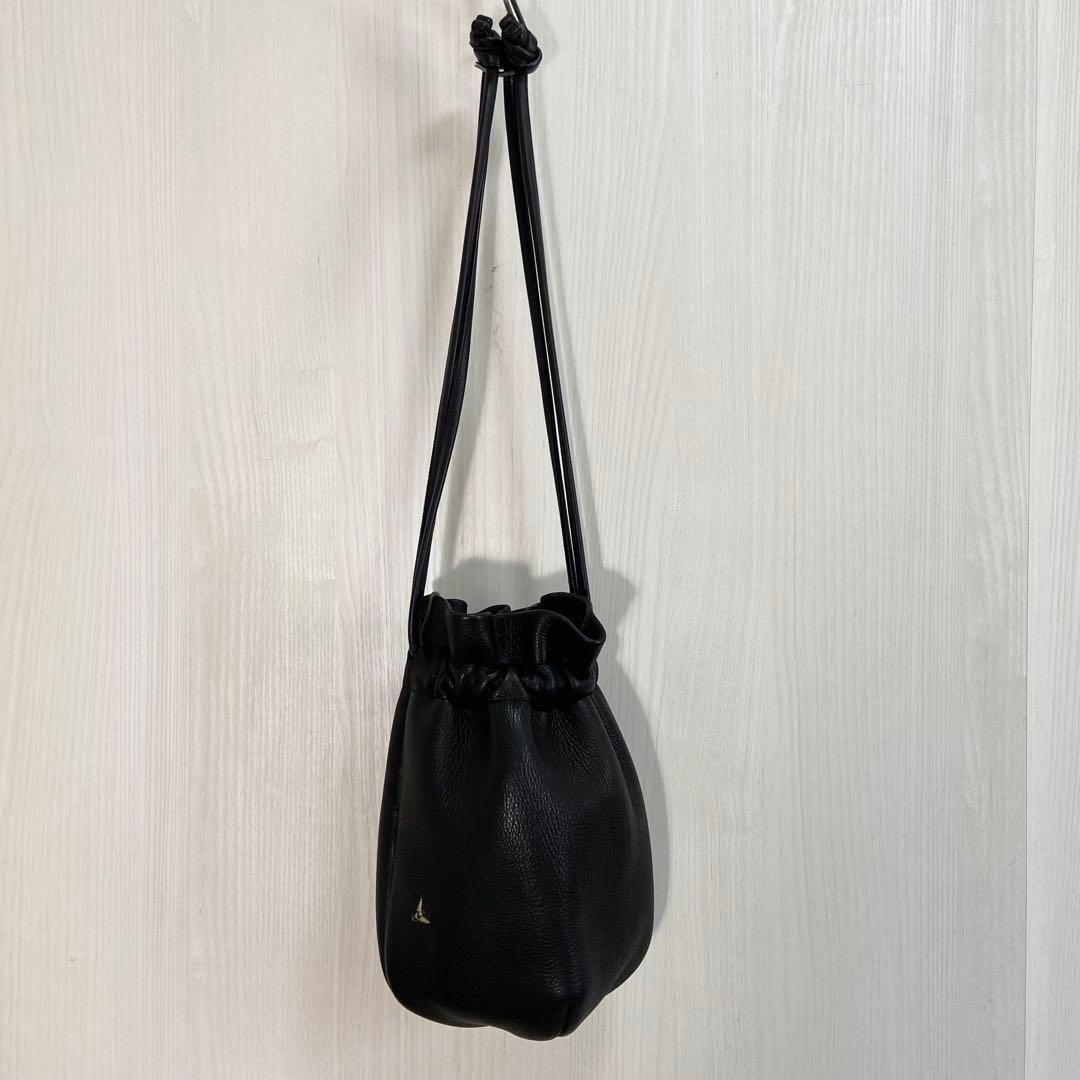 KUROSAWA クロサワ 日本製 レザー 巾着バック