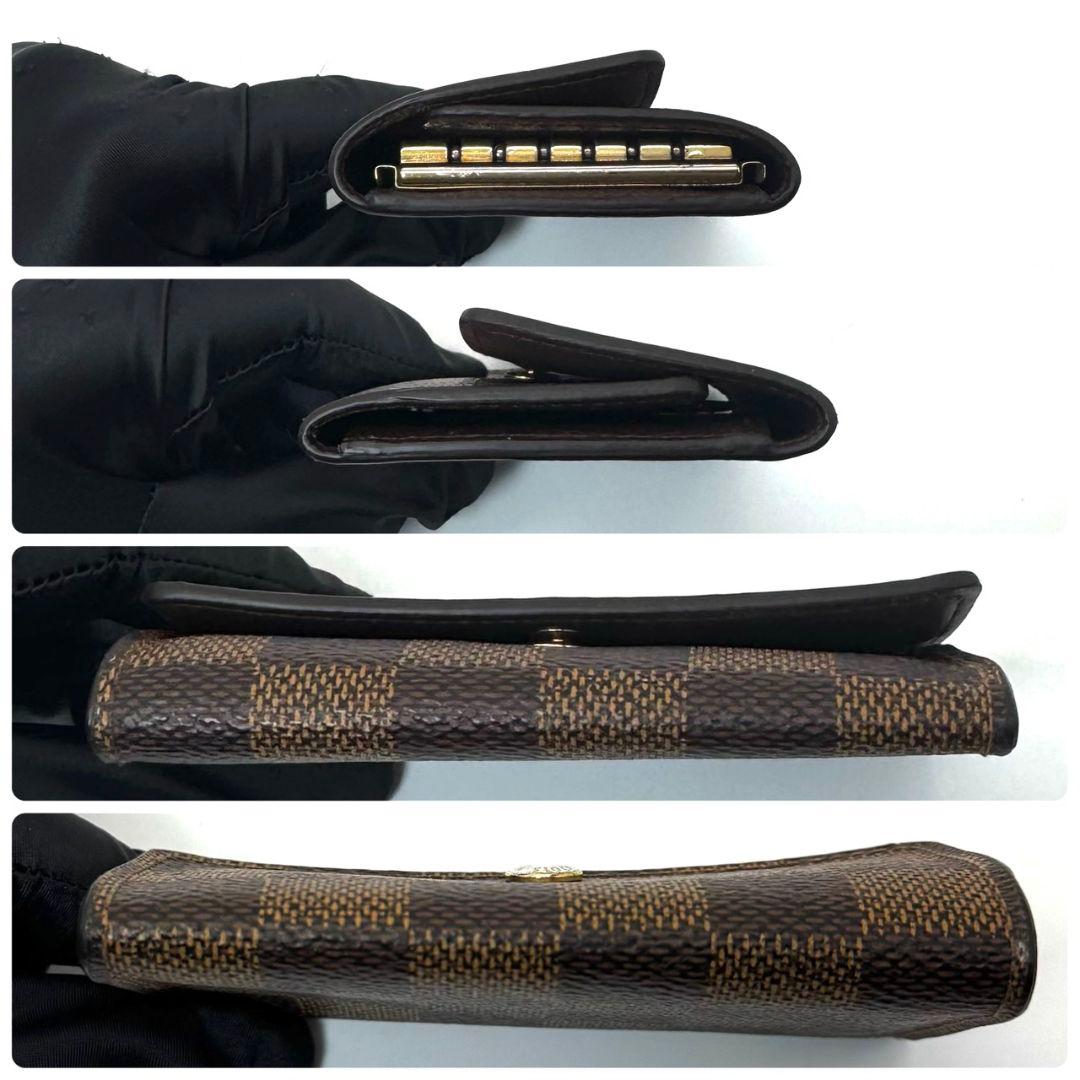 美品 ルイヴィトン ダミエ エベヌ ミュルティクレ6 キーケース 6連 鍵 .