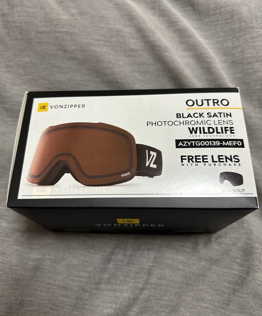 ボンジッパー　アウトロ　VONZIPPER VZ 調光レンズ　ゴーグル