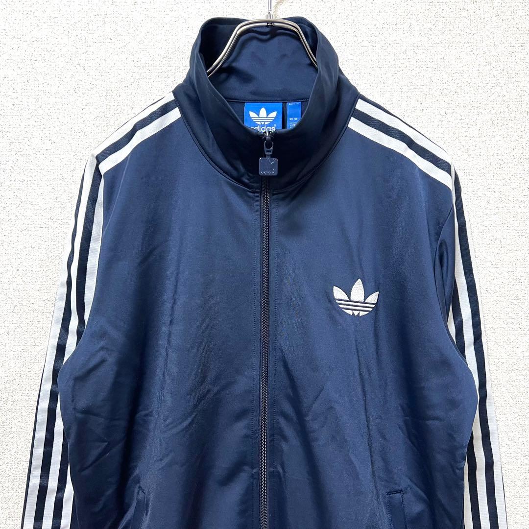 【新品/未使用品/タグ付き】adidas トラックジャケット ネイビー L