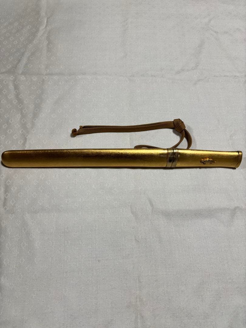 長寿守刀　蓑亀図目貫　刀袋付