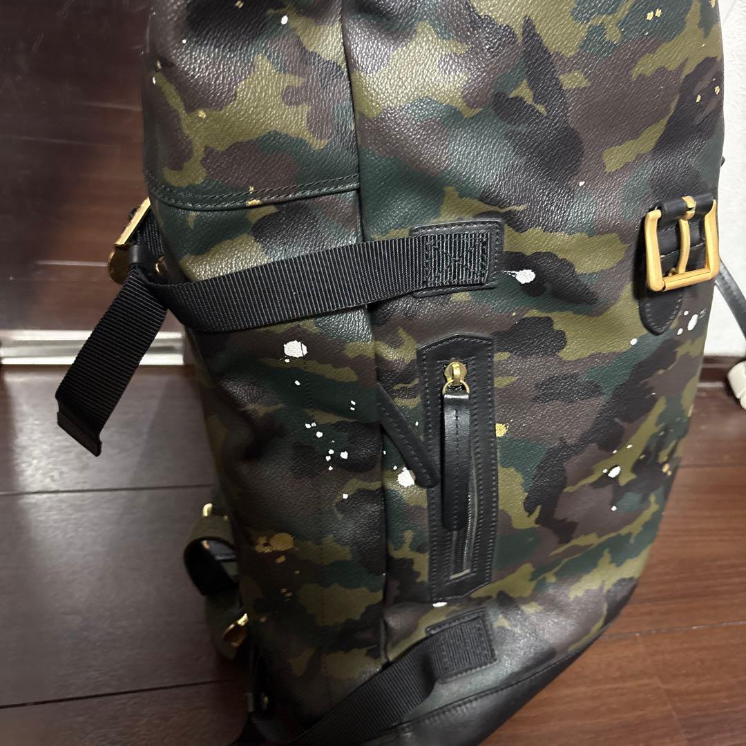 GENTIL BANDIT迷彩柄ロールトップリュック