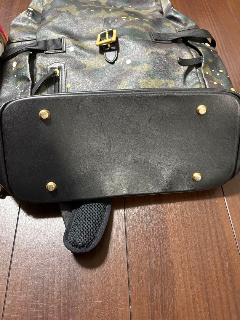 GENTIL BANDIT迷彩柄ロールトップリュック