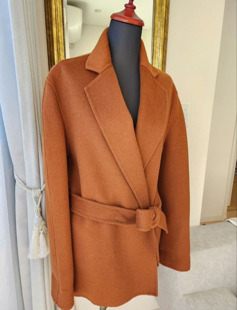 あけおめ♡Joseph ♡ウールカシミヤ　ダブルフェイスコート　羊毛　ジョセフ