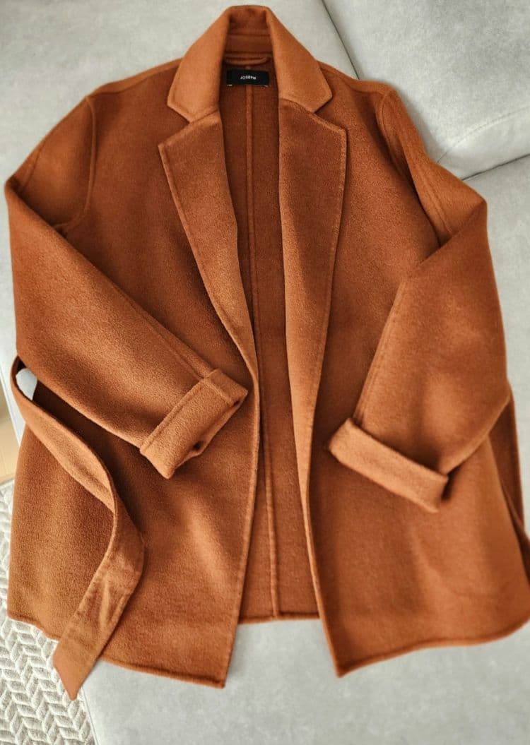 あけおめ♡Joseph ♡ウールカシミヤ　ダブルフェイスコート　羊毛　ジョセフ