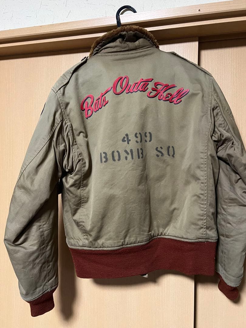 TYPE B-10 フライトジャケット 36 カーキ