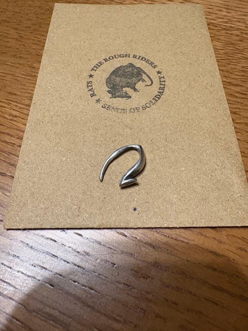 RATS tail earring silver925 ピアス