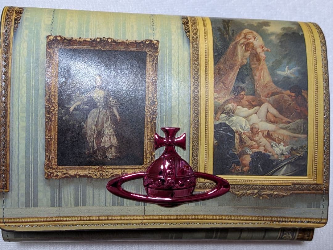 サ*ン様 ヴィヴィアン・ウエストウッド　ウォレスコレクション　折り財布　オーブ