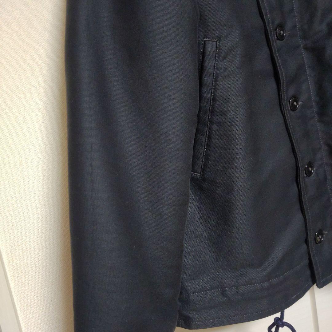 ジャケット・アウター THE REAL McCOY'S N-1 DECK JACKET NAVY