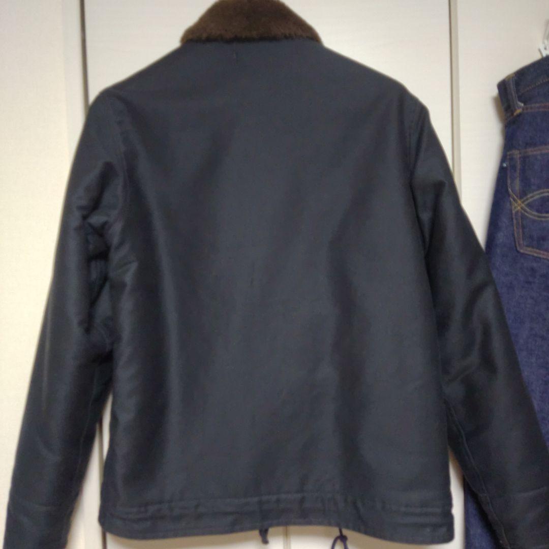 ジャケット・アウター THE REAL McCOY'S N-1 DECK JACKET NAVY