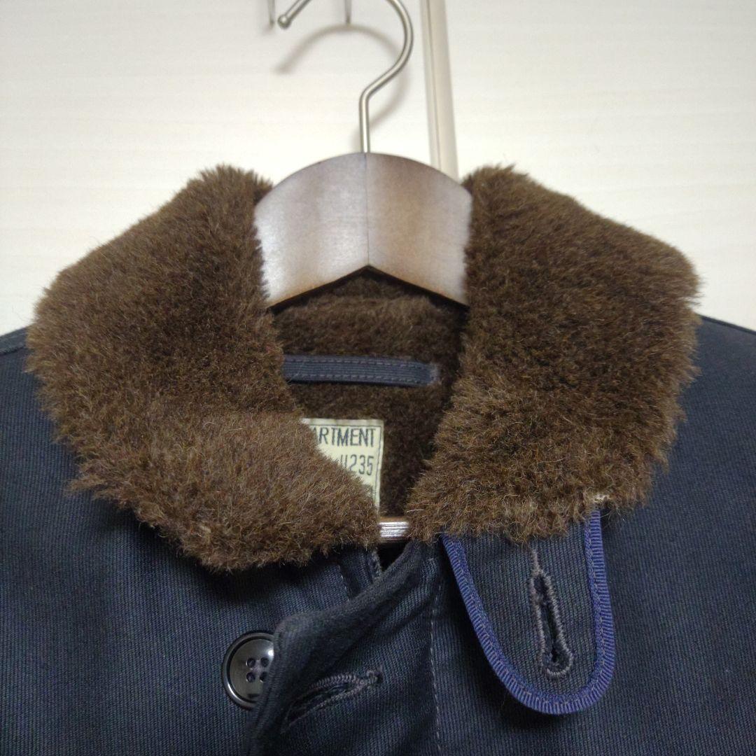 ジャケット・アウター THE REAL McCOY'S N-1 DECK JACKET NAVY