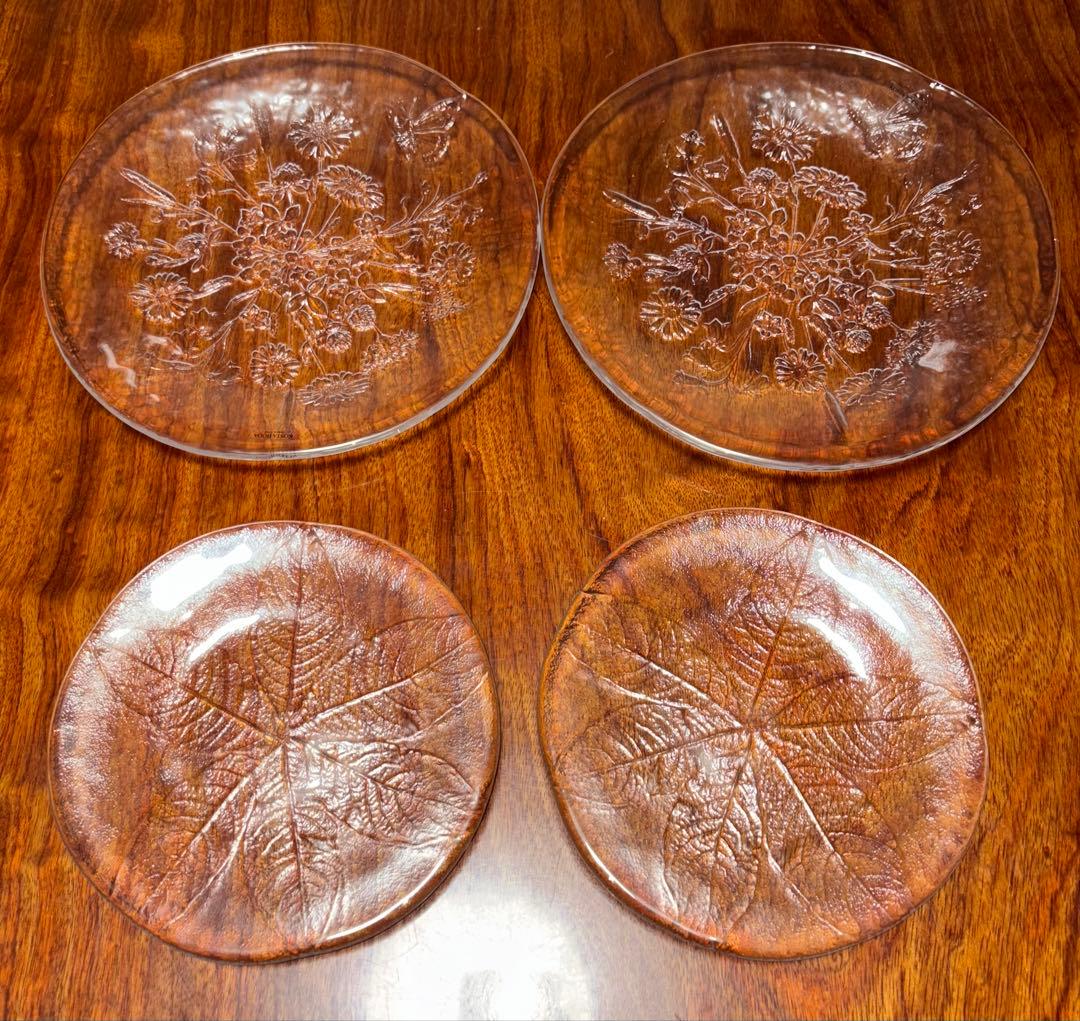 新品 廃盤 コスタ ボダ KOSTA BODA 4枚セット（大小）