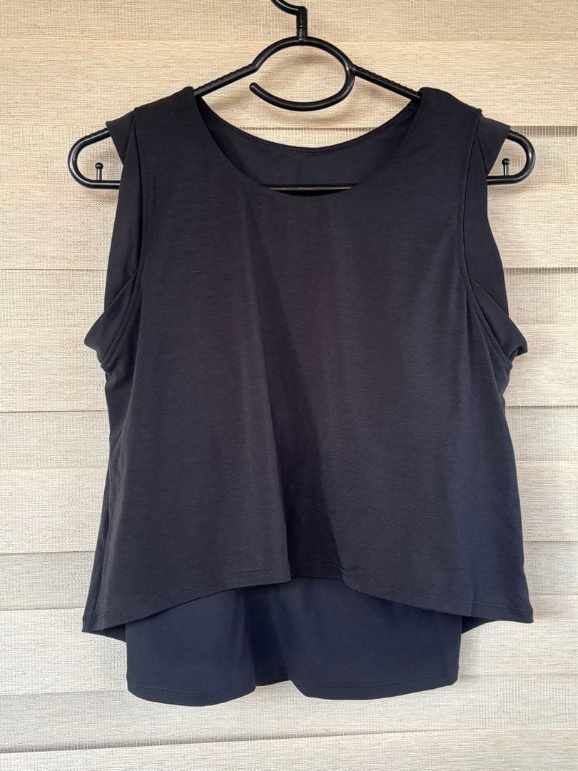 新品未使用 SUKALA スカーラ ショートフレアタンクトップ ブラック L