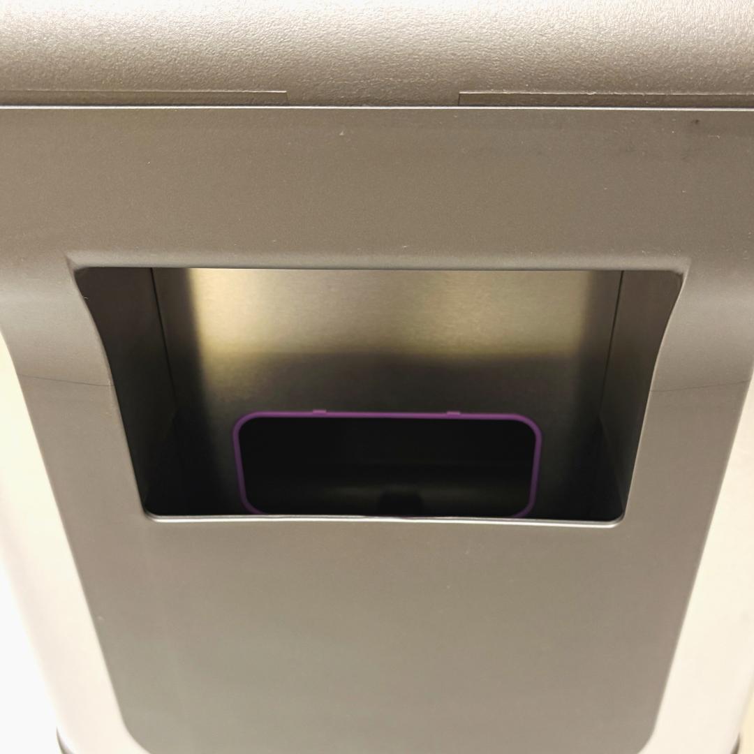 シンプルヒューマン レクタンギュラーステップカン 30L シルバー