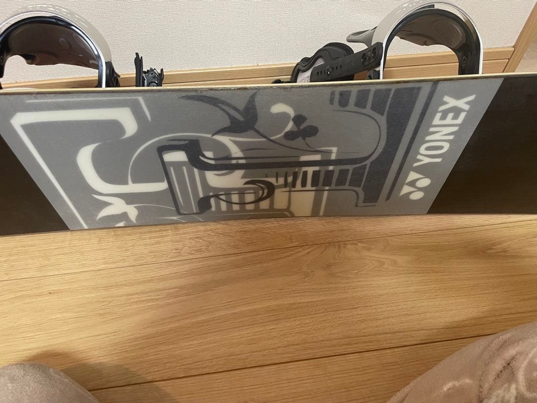 専用スノーボードYONEX139cmビンディング、カバー付