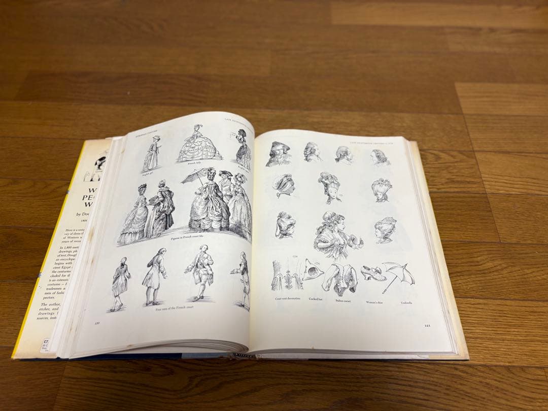 レディース/メンズファッション デザインの原本 衣類のビジュアル歴史本