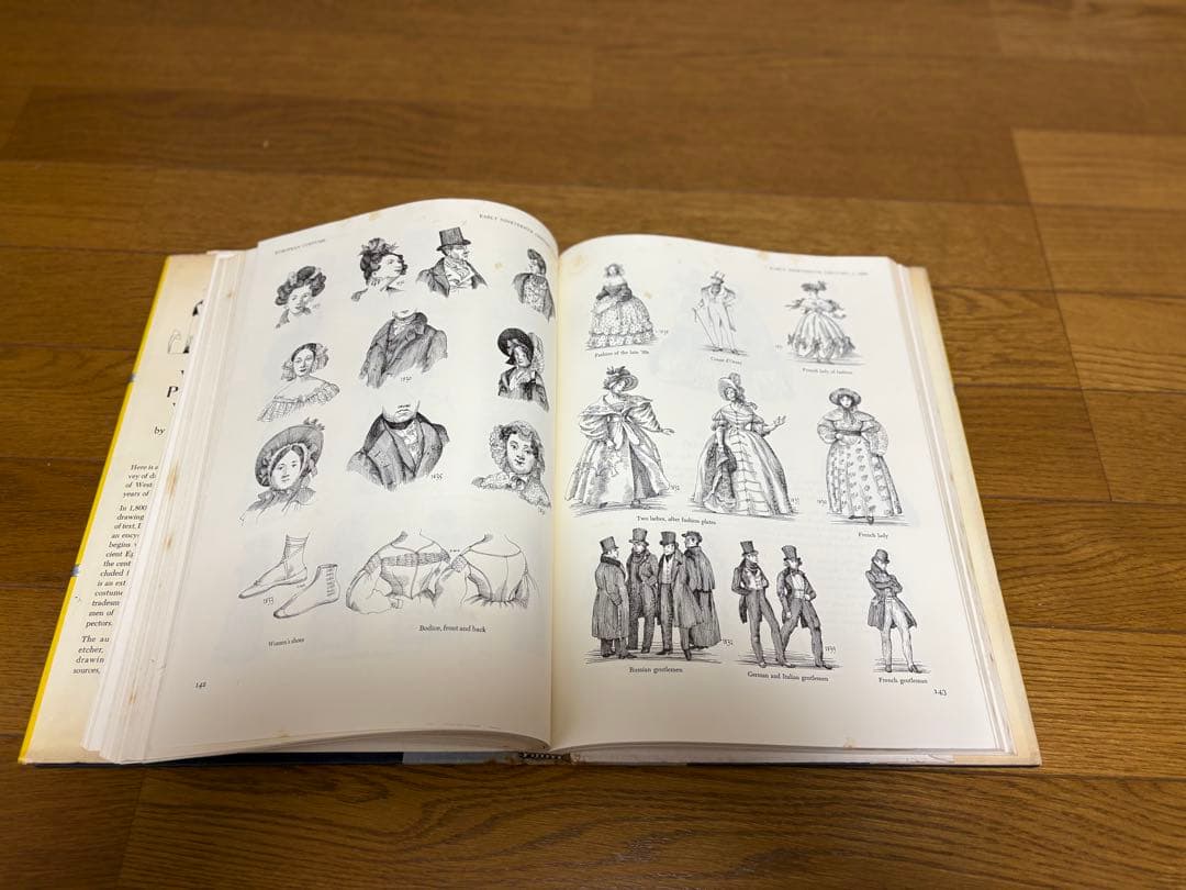 レディース/メンズファッション デザインの原本 衣類のビジュアル歴史本