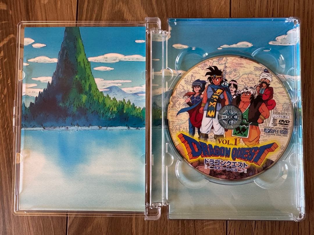 【超美品•完品】ドラゴンクエスト 勇者アベル伝説DVD-BOX 設定集付 鳥山明