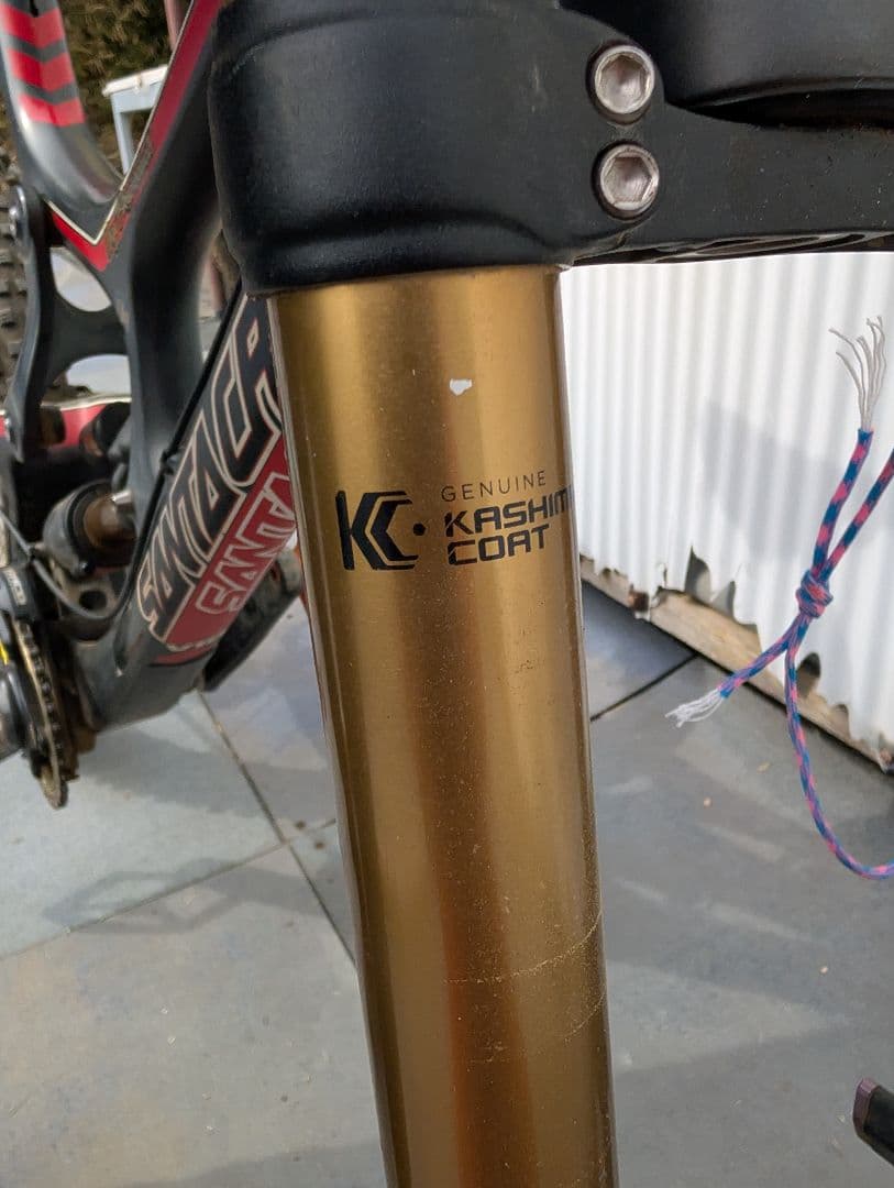 サンタクルーズv10 ハンドルフレームカーボンホイールマグ 購入時85万円