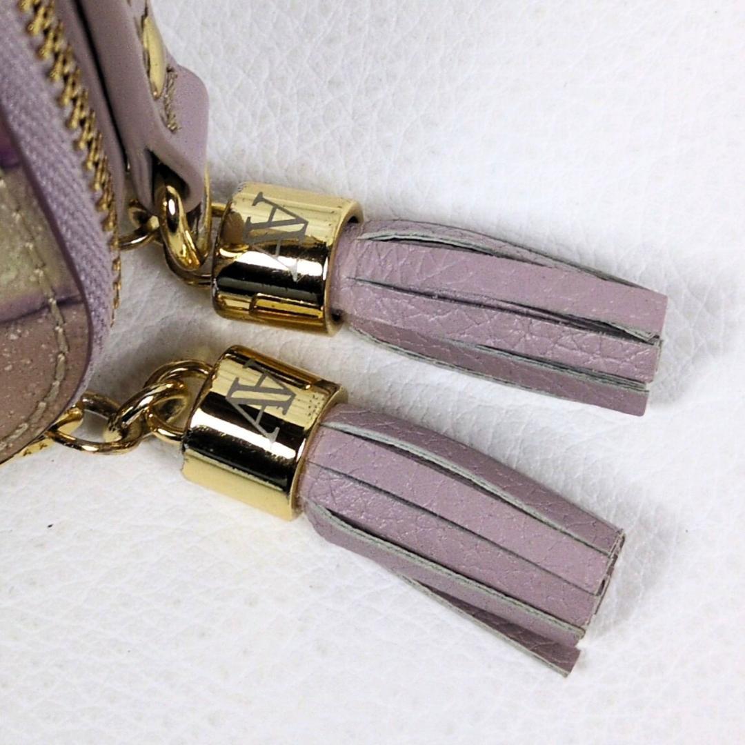 美品 ATAO アミュレット ロージー ラベンダー 財布 ショルダーバッグ