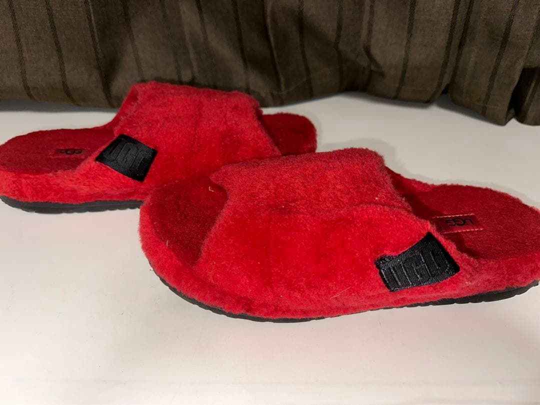 靴 UGG Australia 21FW 27cm RED FLUFF YOU