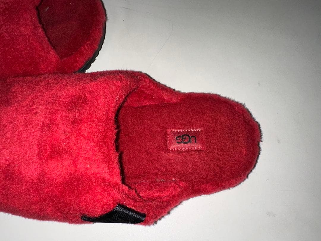 靴 UGG Australia 21FW 27cm RED FLUFF YOU