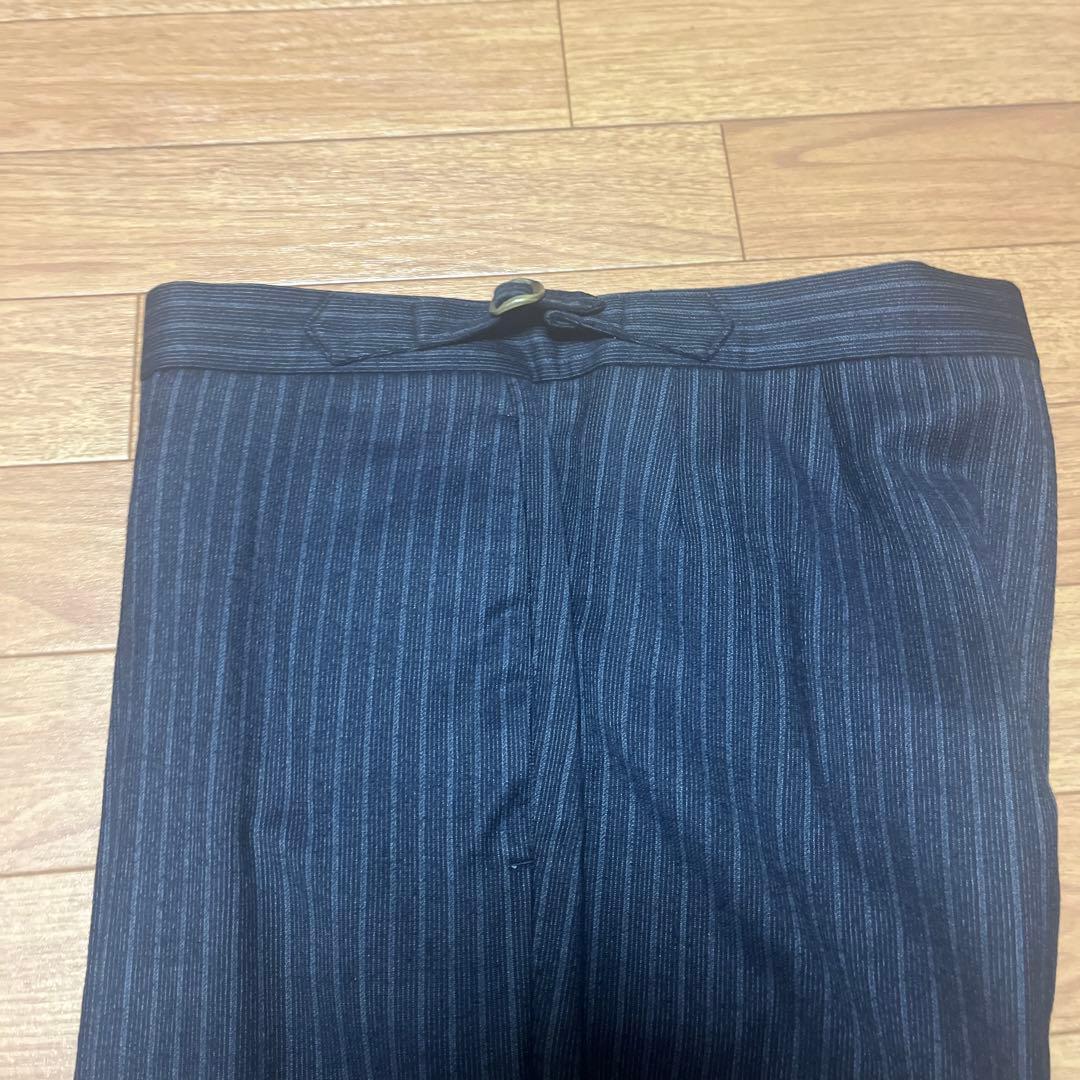 Paul Smith collectionネイビー　ウールフラノ　スーツ