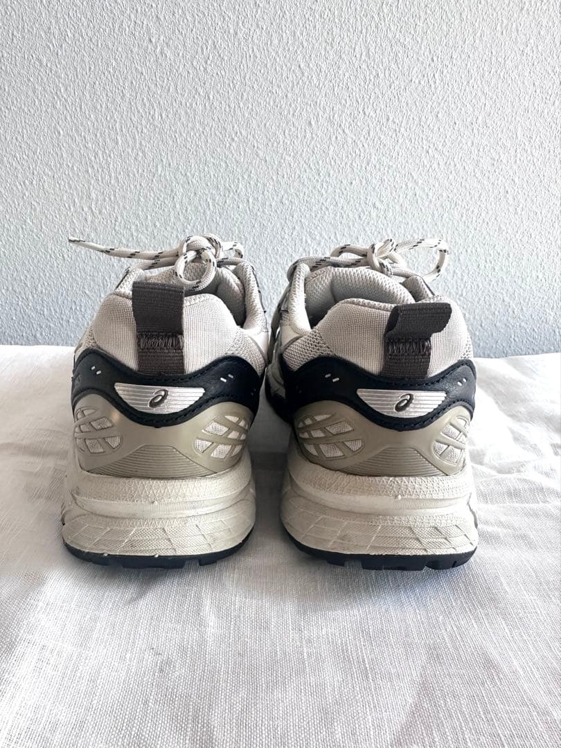 【24cm 美品】ASICS GEL-NUNOBIKI クリーム×ブラック