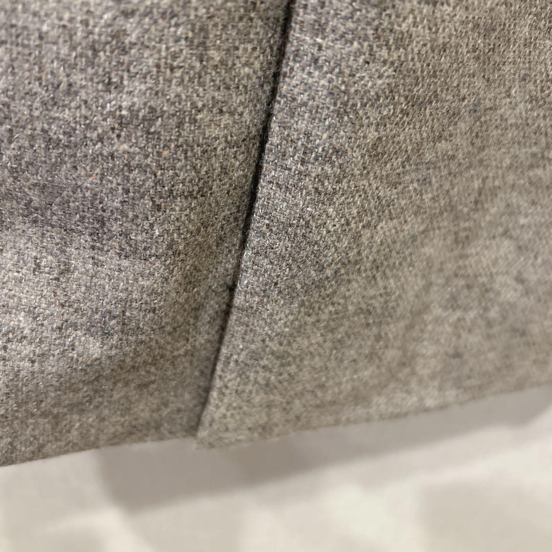 【極美品】✨グリーンレーベルリラクシング✽メランジツイルダブルジャケット 36