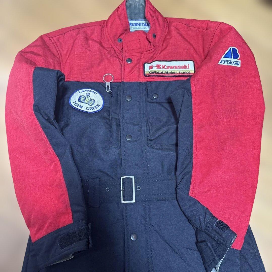 希少　クシタニ　カワサキ　コラボ　防寒ツナギ　バイクスーツ