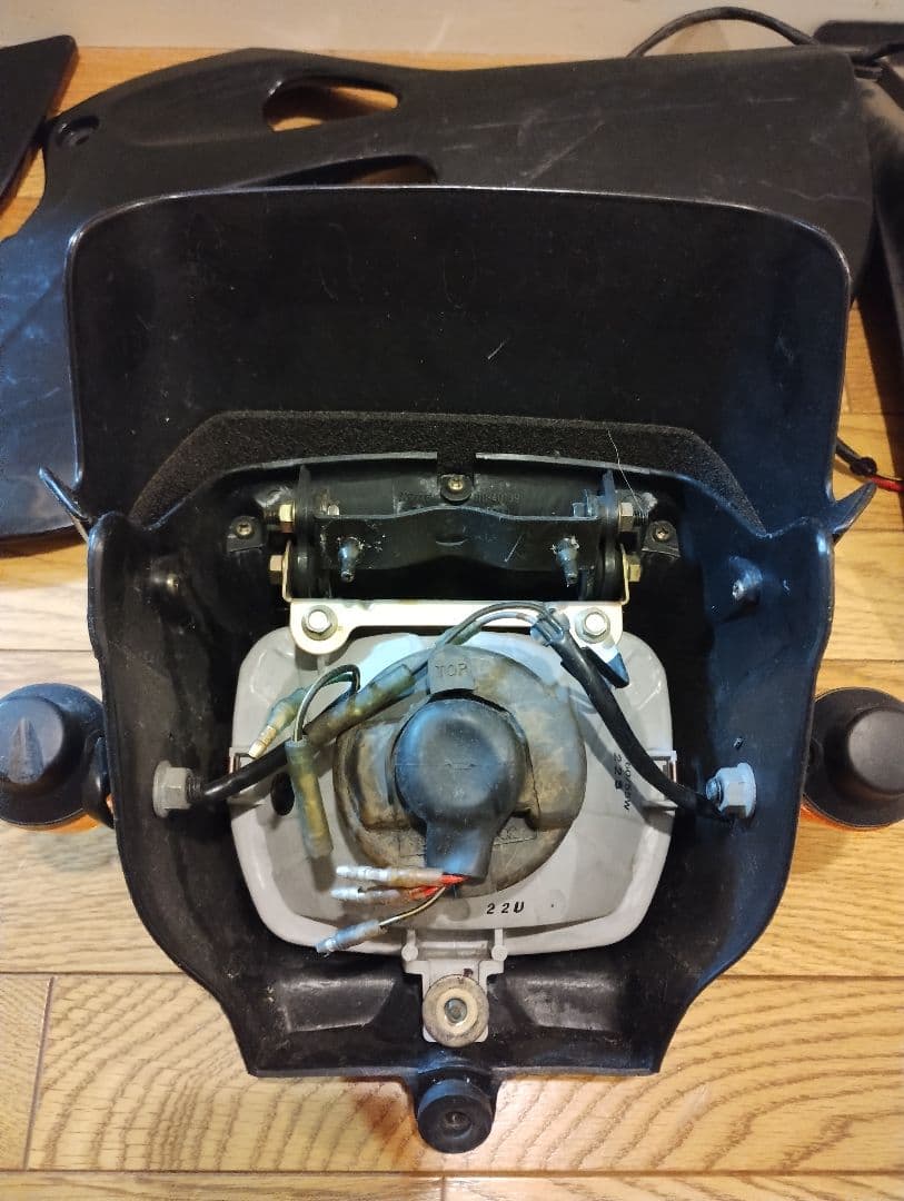 ヴ*シ様 Dトラ キャブトラ 250sb KLX 純正外装セット カウル セット