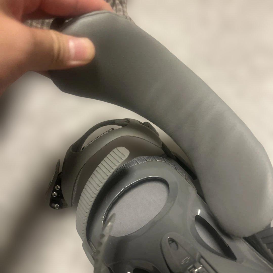 DRAKE KING スノーボードビンディング グレー