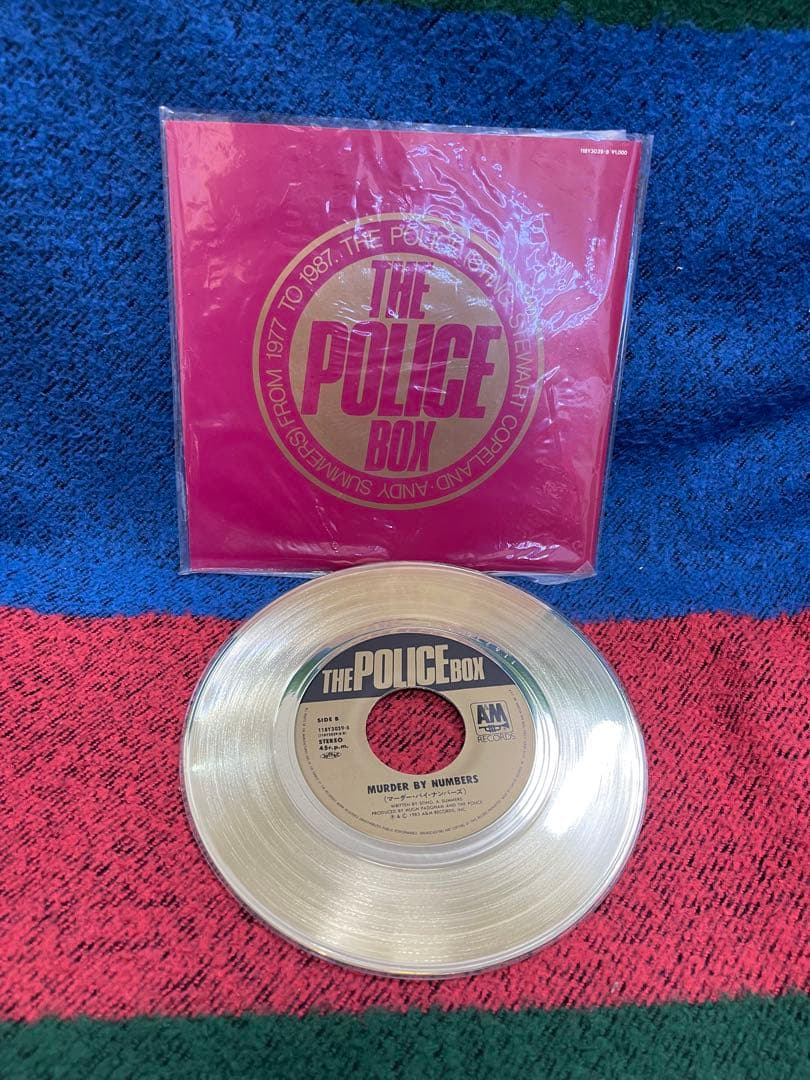 【限定盤】THE POLICE シングルレコードTHE POLICE BOX