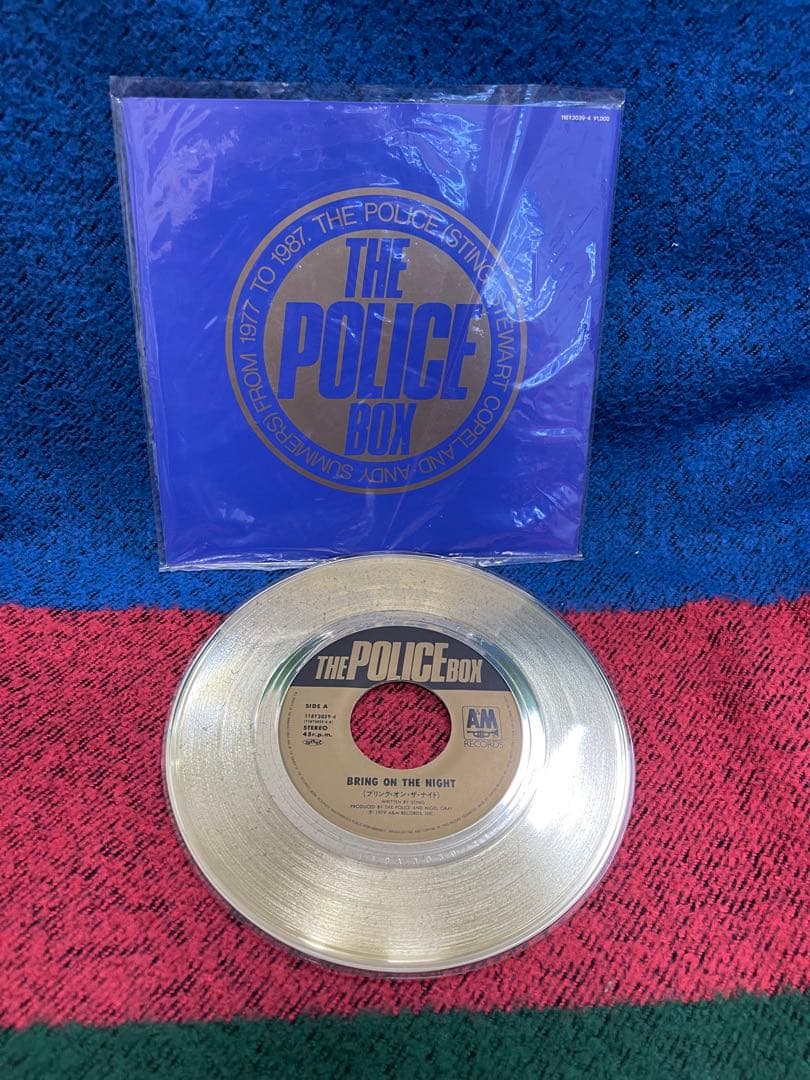 【限定盤】THE POLICE シングルレコードTHE POLICE BOX