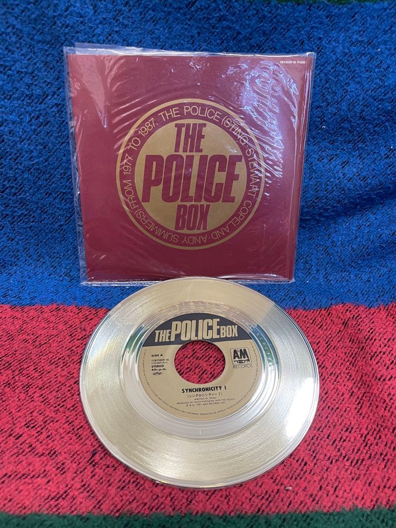 【限定盤】THE POLICE シングルレコードTHE POLICE BOX