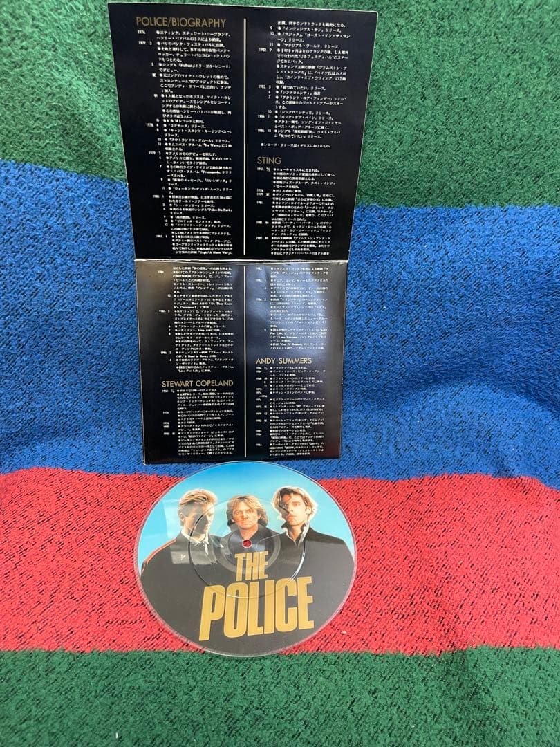 【限定盤】THE POLICE シングルレコードTHE POLICE BOX