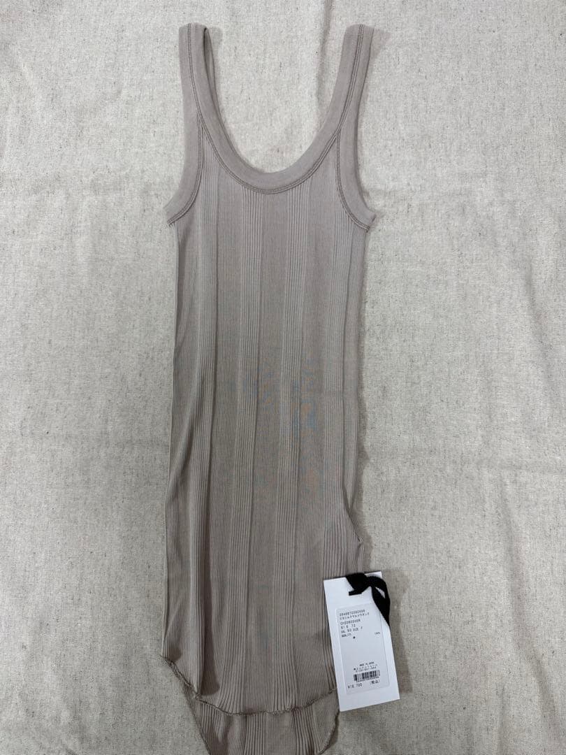 Chaos シルクマルドウタンク　ベージュ