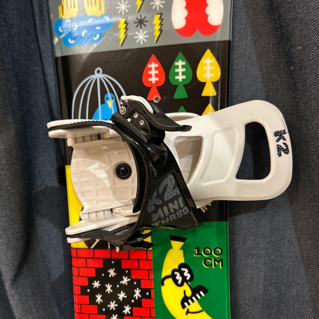 K2 スノーボード3点セット MINI Turbo