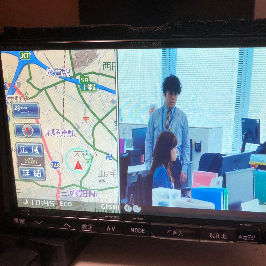 アルパイン 8インチナビ X088VS Spotify再生 ファイヤTV接続可能