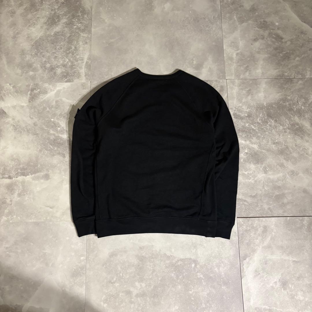 【即完売❗️】ストーンアイランド　トレーナー ブラック 裏起毛
