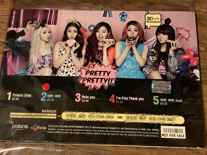 Ladies’ Code #2 Pretty Pretty 直筆サインCD