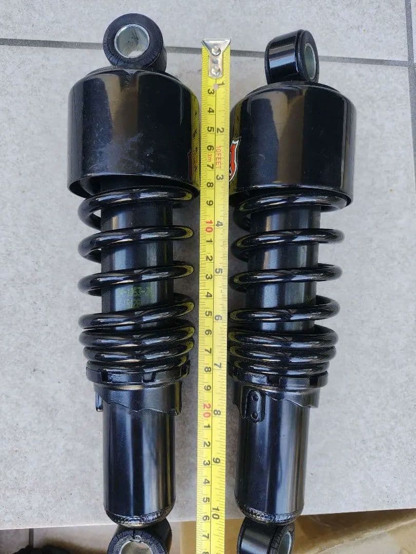 BURLY ローダウン サスペンション 10.5インチ ブラック