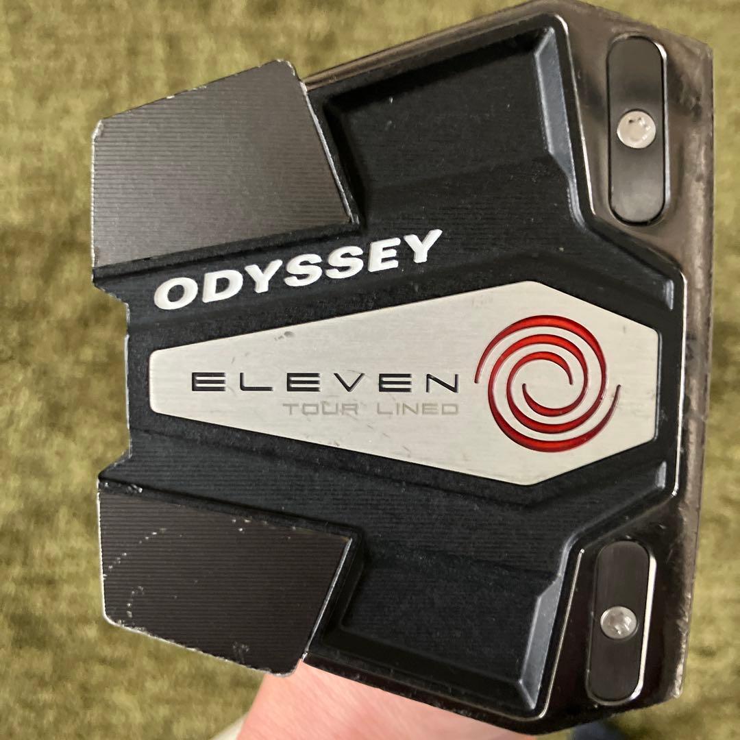 ODYSSEY ELEVEN TOUR LINED パター34インチ